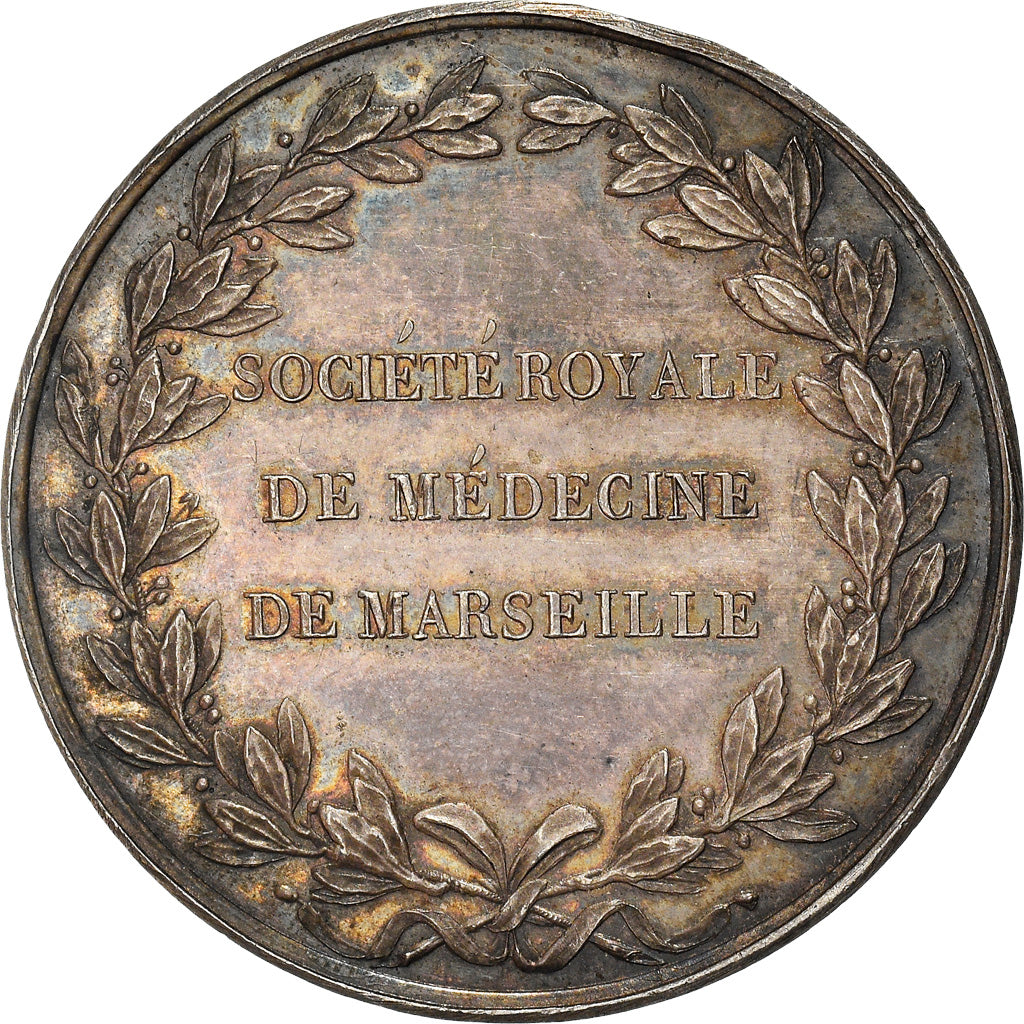France, Token, Société Royale de Médecine de Marseille, Dubois.E, MS(60-62)