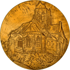 France, Médaille, Peinture, Van Gogh, L'Eglise d'Auvers, Arts & Culture, FDC