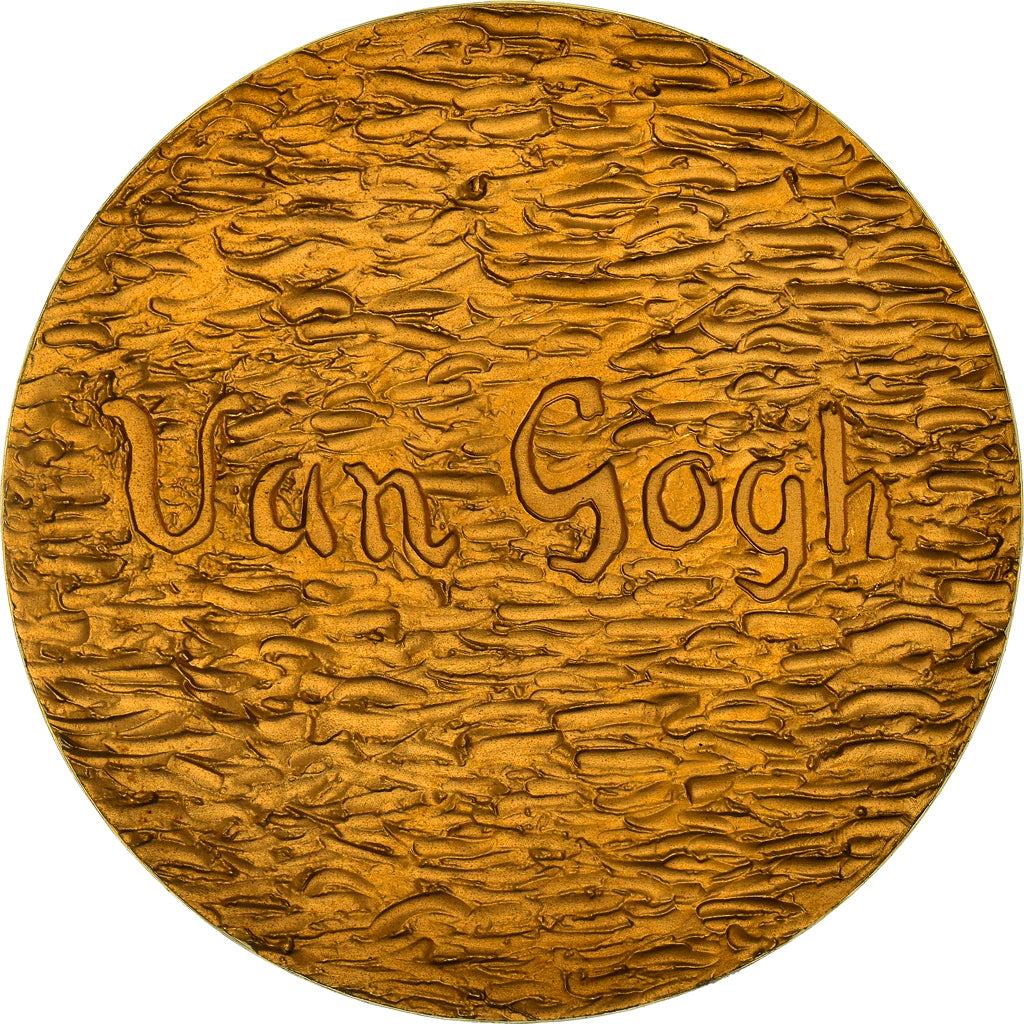 France, Médaille, Peinture, Van Gogh, L'Eglise d'Auvers, Arts & Culture, FDC