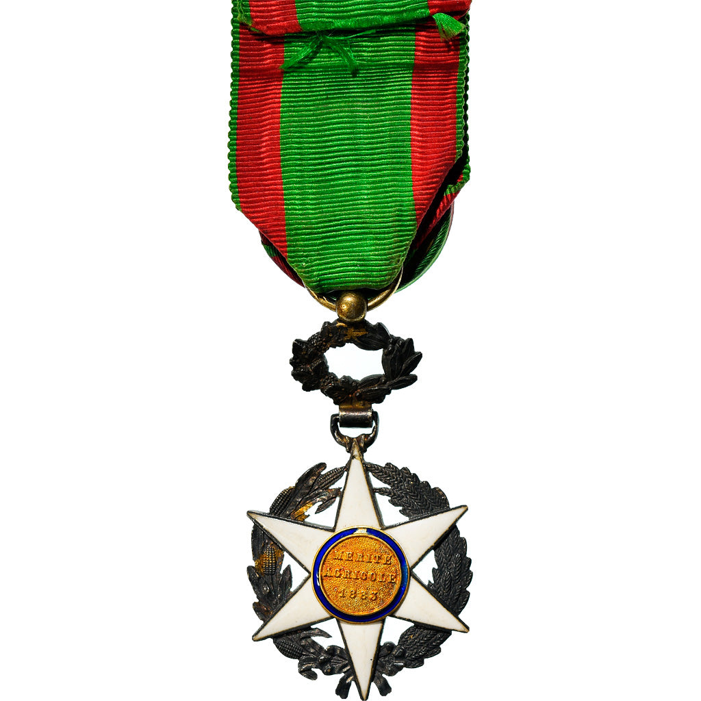 France, Médaille du Mérite Agricole, Medal, 1883, Very Good Quality, Silver