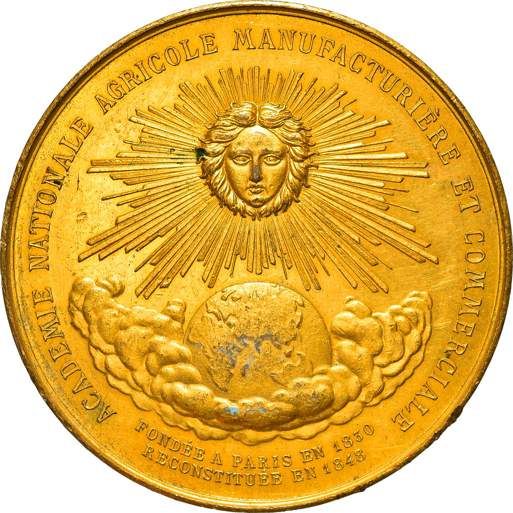 Frankreich, Medaille, Académie Nationale Agricole Manufacturière et