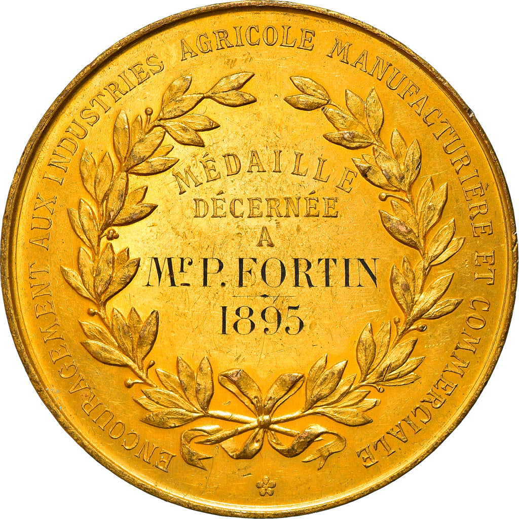 Frankreich, Medaille, Académie Nationale Agricole Manufacturière et