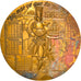 Francja, Medal, Calendrier, Cuisine, 1988, Brillat-Savarin, EF(40-45), Bronze
