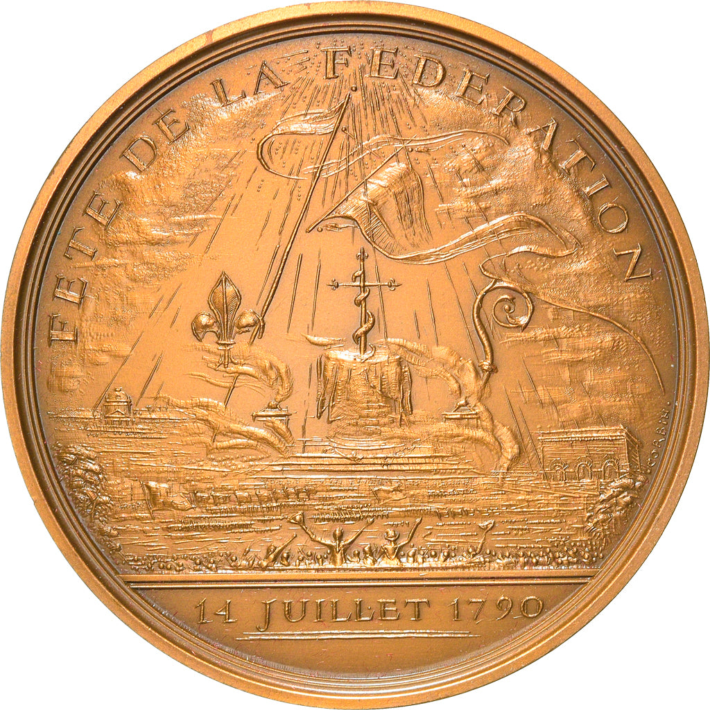 Francja, Medal, Révolution Française, Fête de la Fédération, Historia