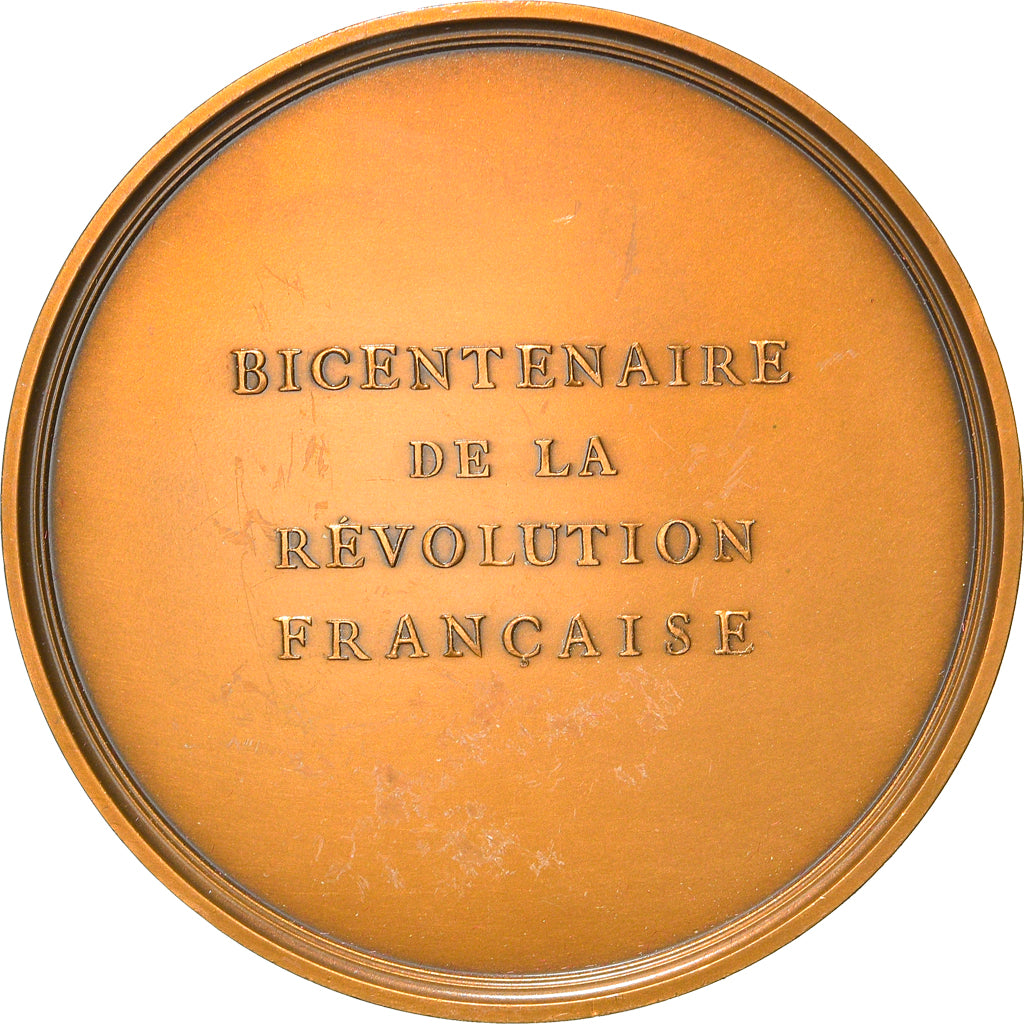 Francja, Medal, Révolution Française, Serment du Jeu de Paume, Historia, 1987