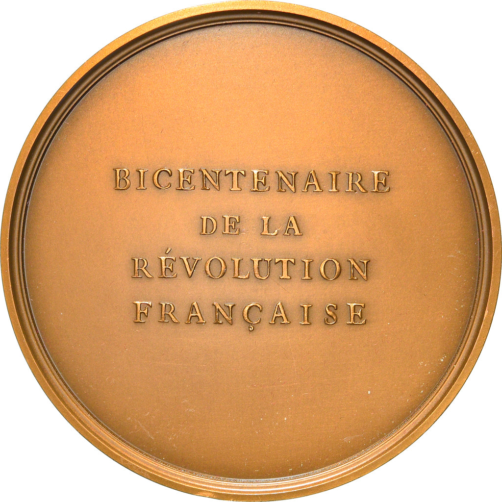 France, Médaille, Révolution Française, La Convention, History, 1987, Pépin