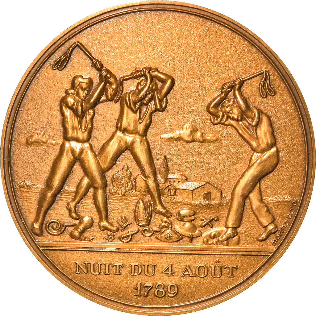 Francja, Medal, Révolution Française, Abolition des Privilèges, Historia