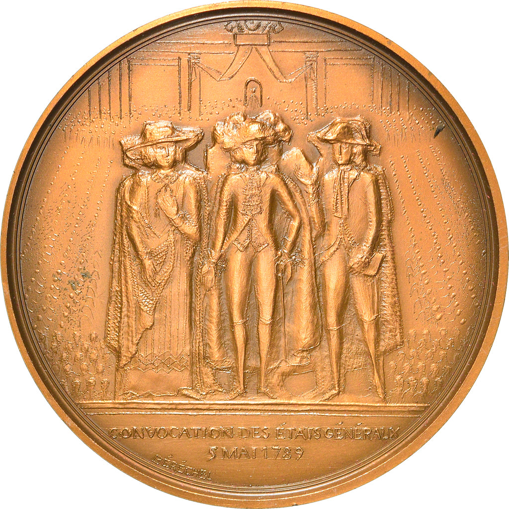 Francja, Medal, Révolution Française, Convocation des Etats Généraux