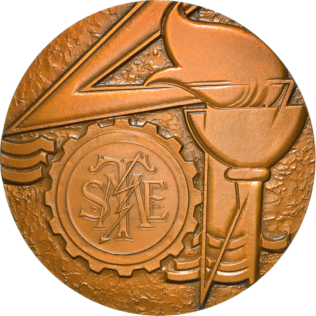 France, Médaille, A.N.R.O.C, Business & industry, 1985, Simon, SPL+, Bronze