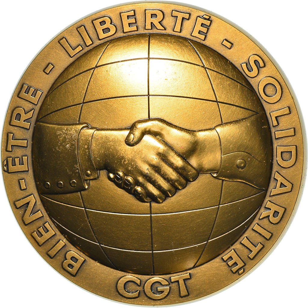 France, Médaille, La CGT a 100 Ans, Politics, Society, War, 1995, Gendis, SPL