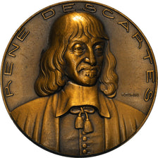 Francja, Medal, Philosophie, René Descartes, Sztuka i Kultura, 1937, Turin