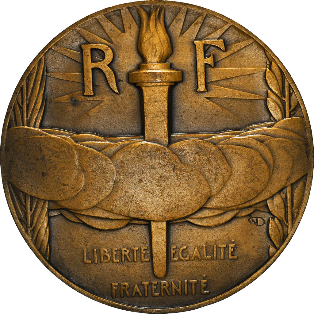 Frankreich, Medaille, Paul Doumer, Président de la République Française