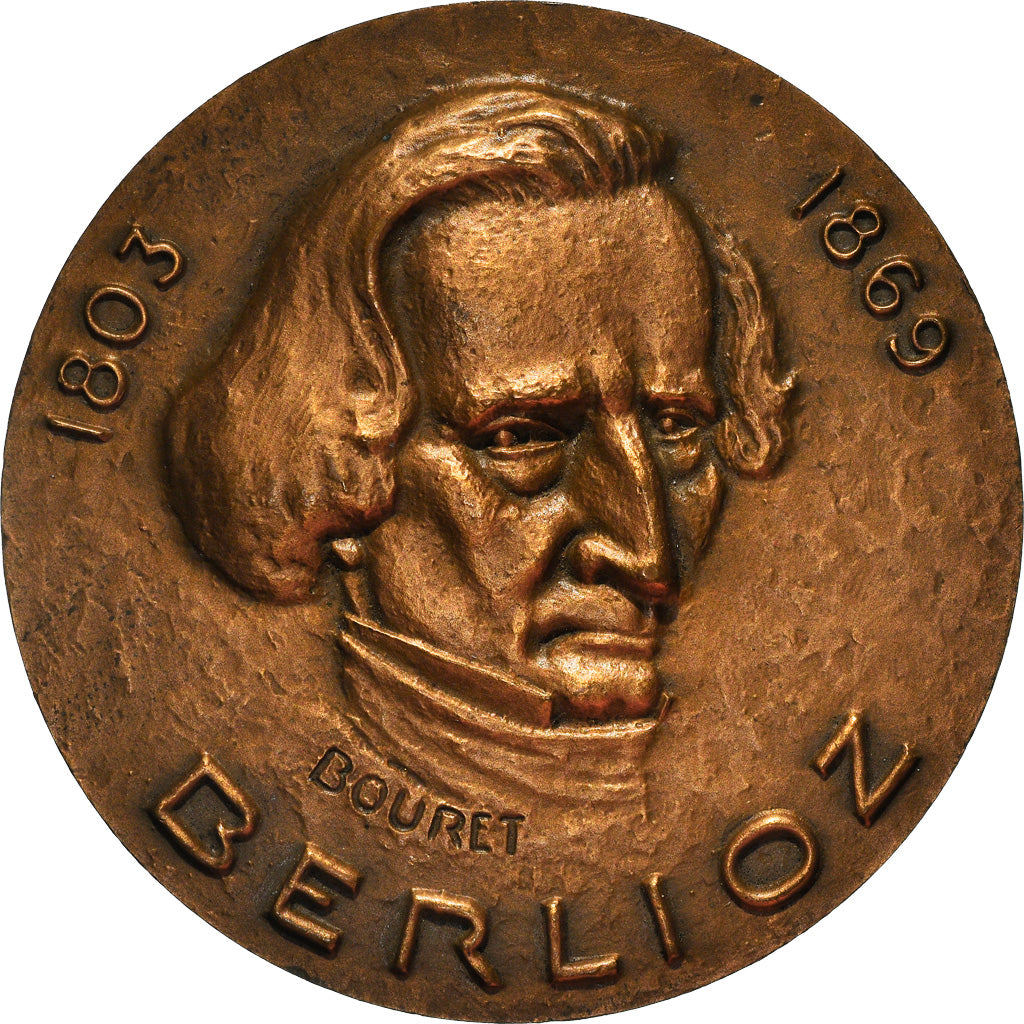 France, Medal, Musique, Berlioz, Arts & Culture, Bouret, MS(60-62), Bronze