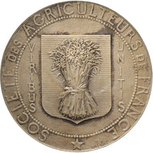 Francia, medaglia, Société des agriculteurs de France, Pillet, SPL-, Argento