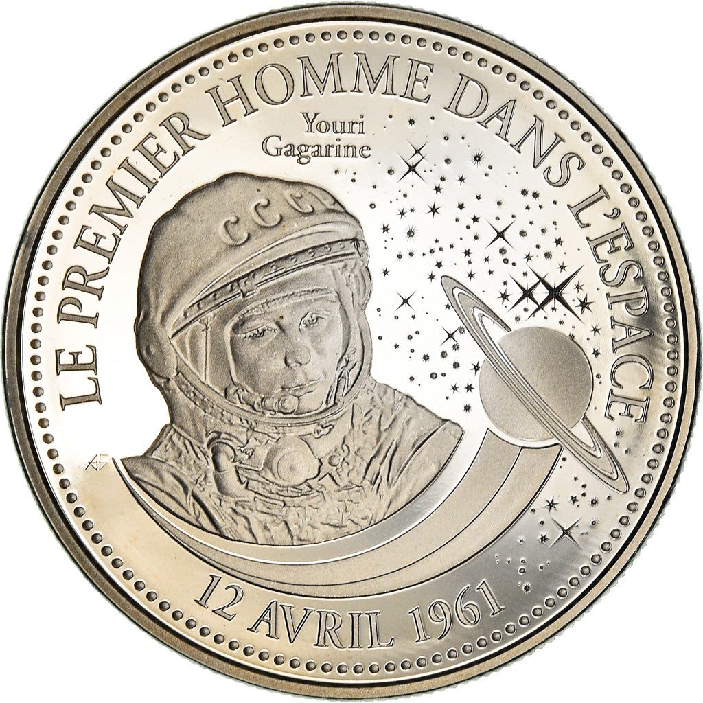 France, Medal, Le Premier Homme dans l'Espace, Sciences & Technologies