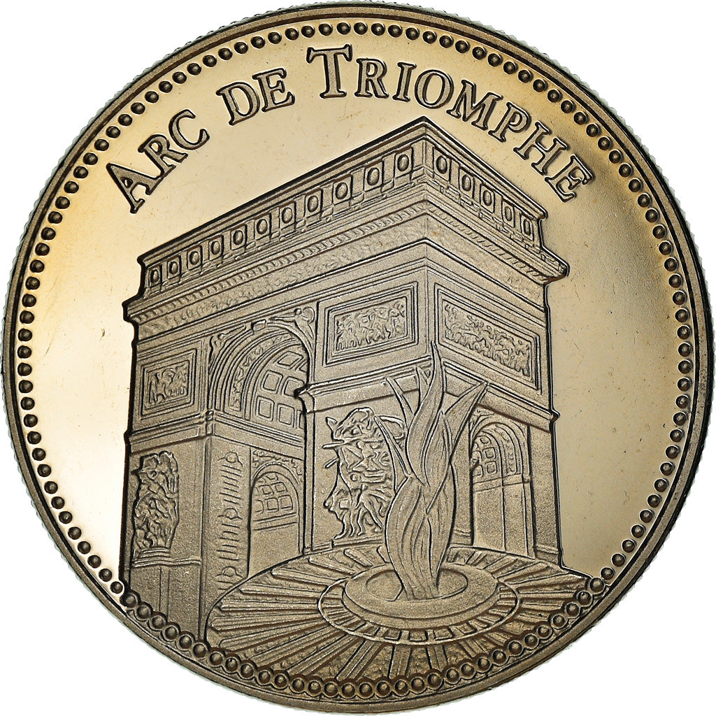 France, Medal, L'Arc de Triomphe, Arts & Culture, MS(65-70), Copper-nickel