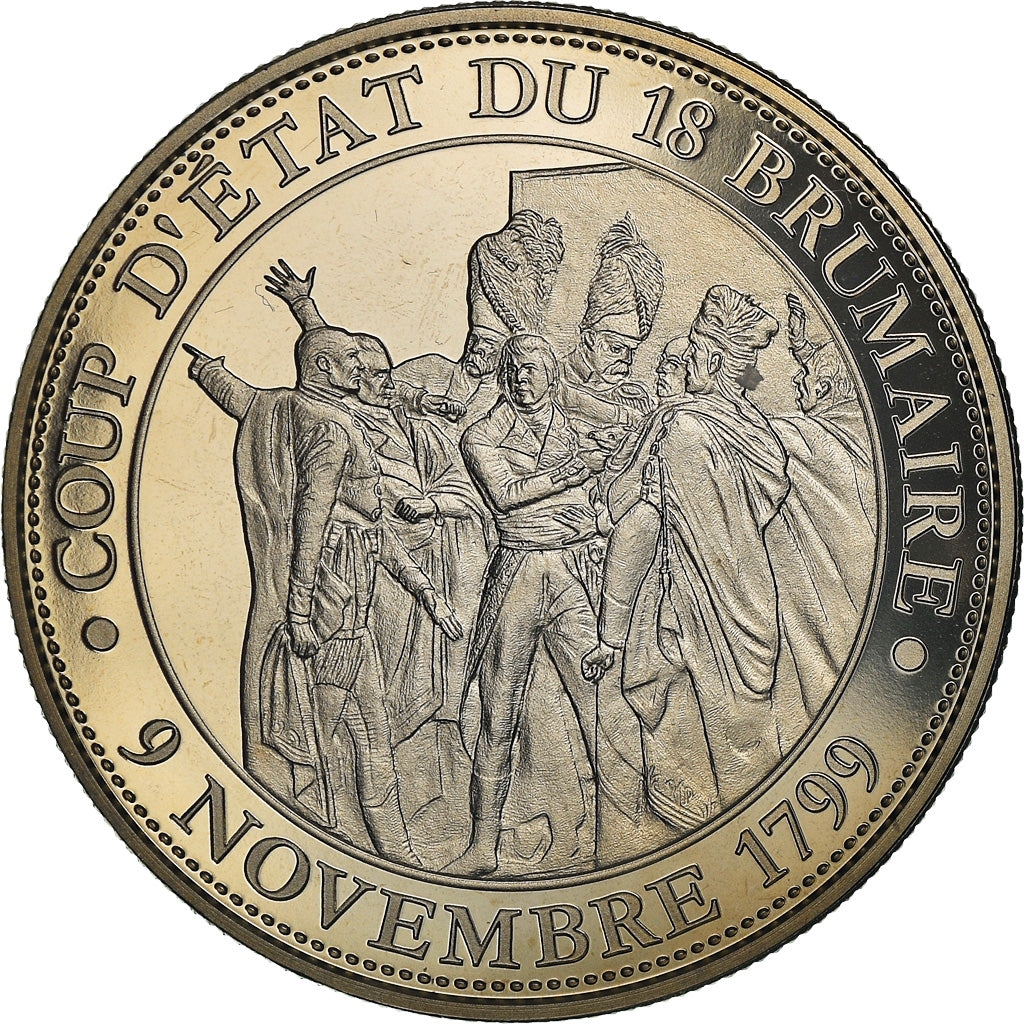 France, Medal, Napoléon Ier, Coup d'Etat du 18 Brumaire, History, MS(65-70)