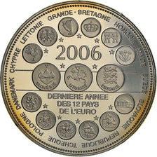 França, Medal, L'Europe des XXV, Dernière Année des 12 Pays de l'Euro