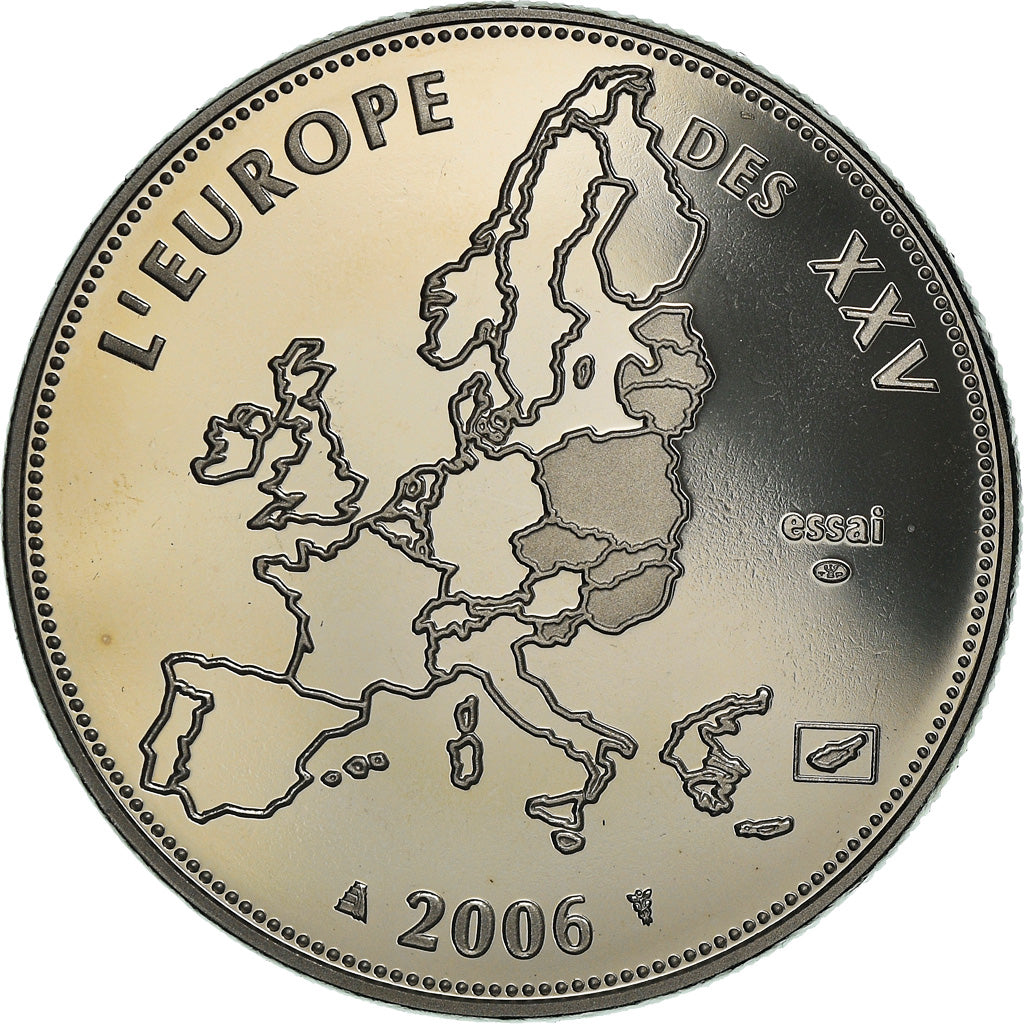 França, Medal, L'Europe des XXV, Dernière Année des 12 Pays de l'Euro