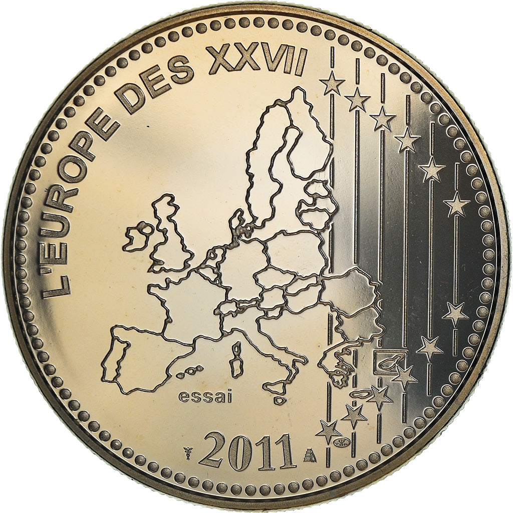 France, Medal, L'Europe des XXVII, Bienvenue à l'Estonie, Politics, 2011