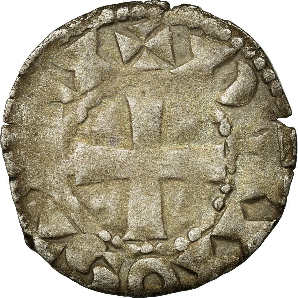 Moneta, Francia, Denarius, BB, Argento, Boudeau:244