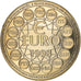 Frankrijk, Medaille, Ecu Europa, Politics, 1998, FDC, Copper-nickel