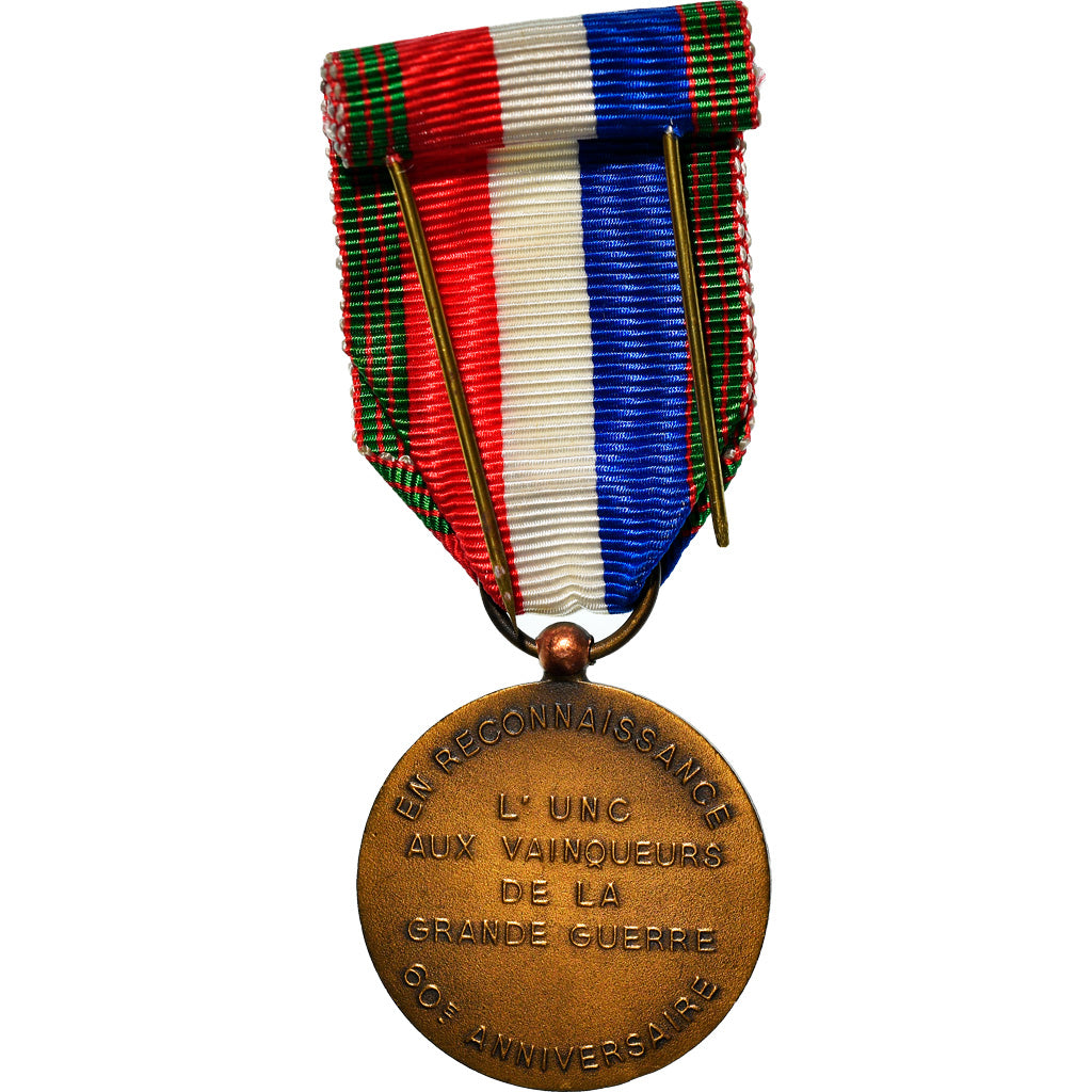 Frankrijk, L'UNC aux Vainqueurs de la Grande Guerre, 60ème Anniversaire, WAR