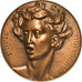 Francja, Medal, Paris-Normandie, Sztuka i Kultura, Coeffin, MS(63), Bronze