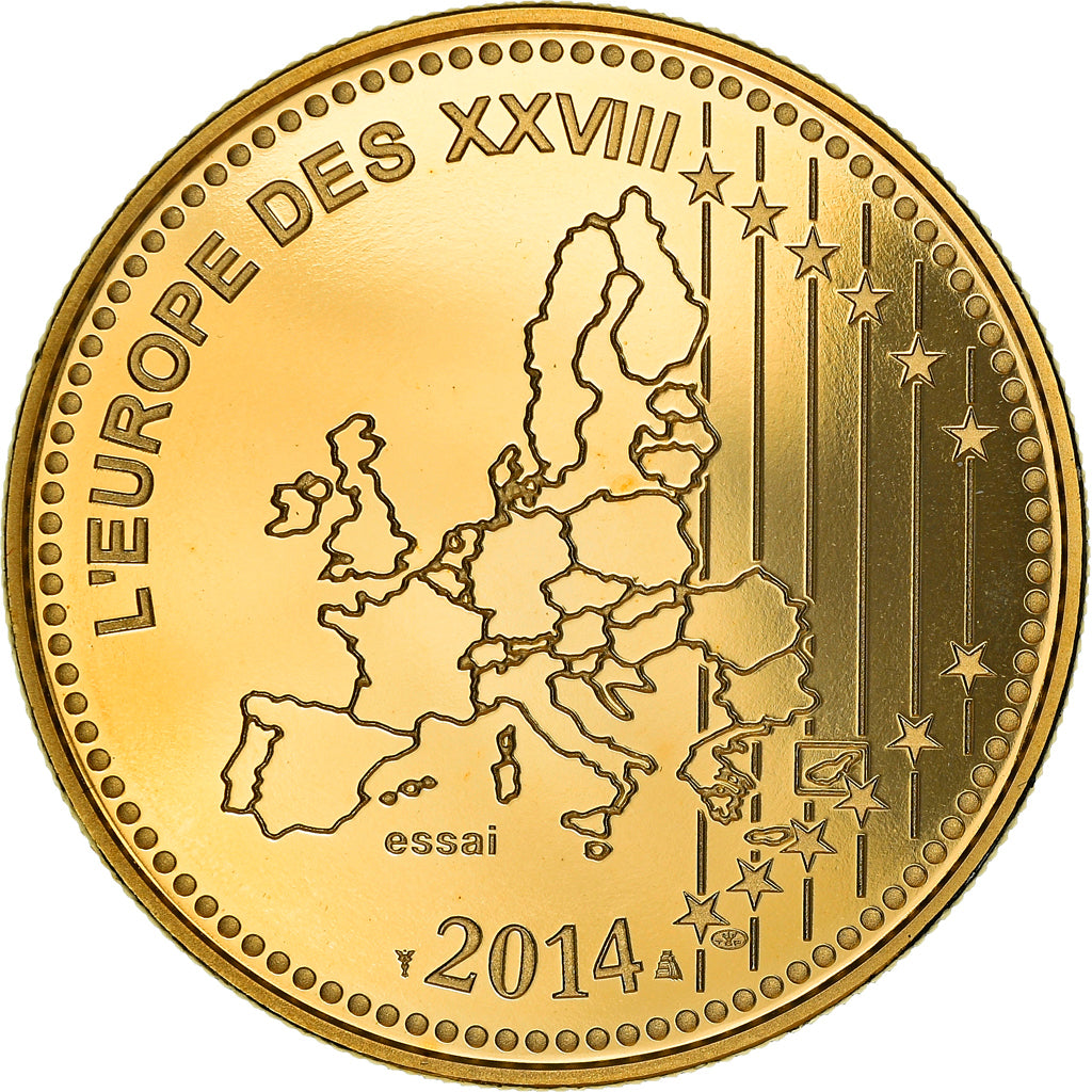 France, Medal, L'Europe des XXVIII, Centenaire de la Grande Guerre, Politics