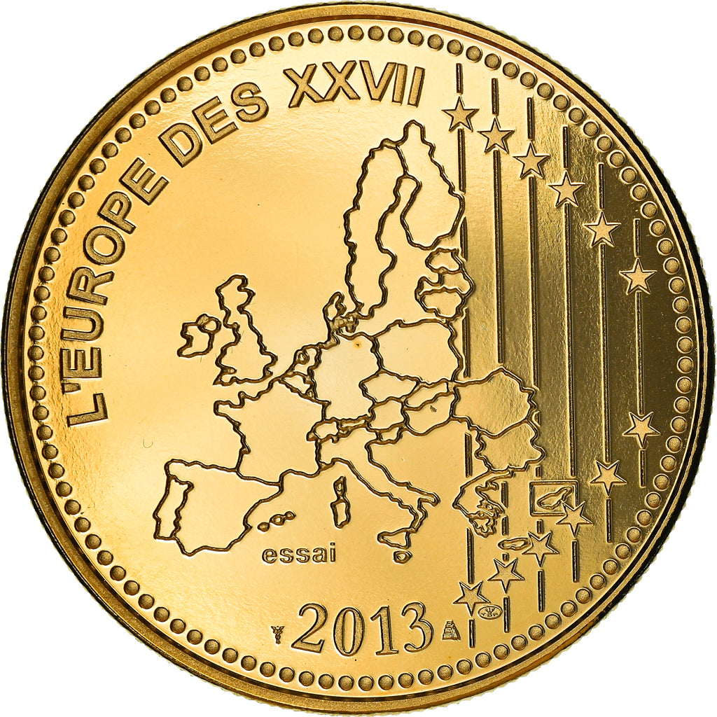 Frankrijk, Medaille, L'europe des XXVII, République française, Politics, 2013