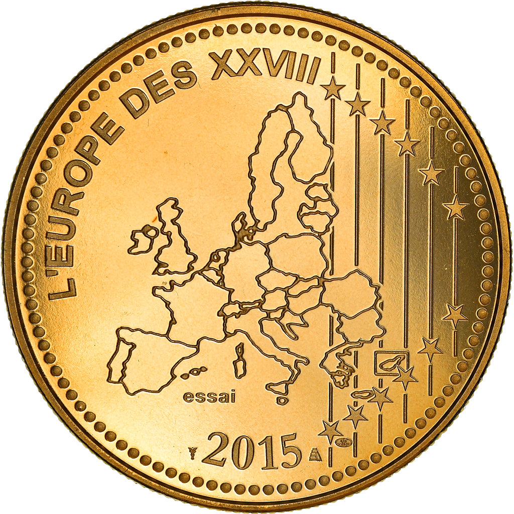 Frankreich, Medaille, L'Europe des XXVIII, La Victoire de 1945, Politics, 2015
