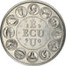 França, Medal, Ecu Europa, Marianne, Politics, 1990, Rodier, MS(65-70)
