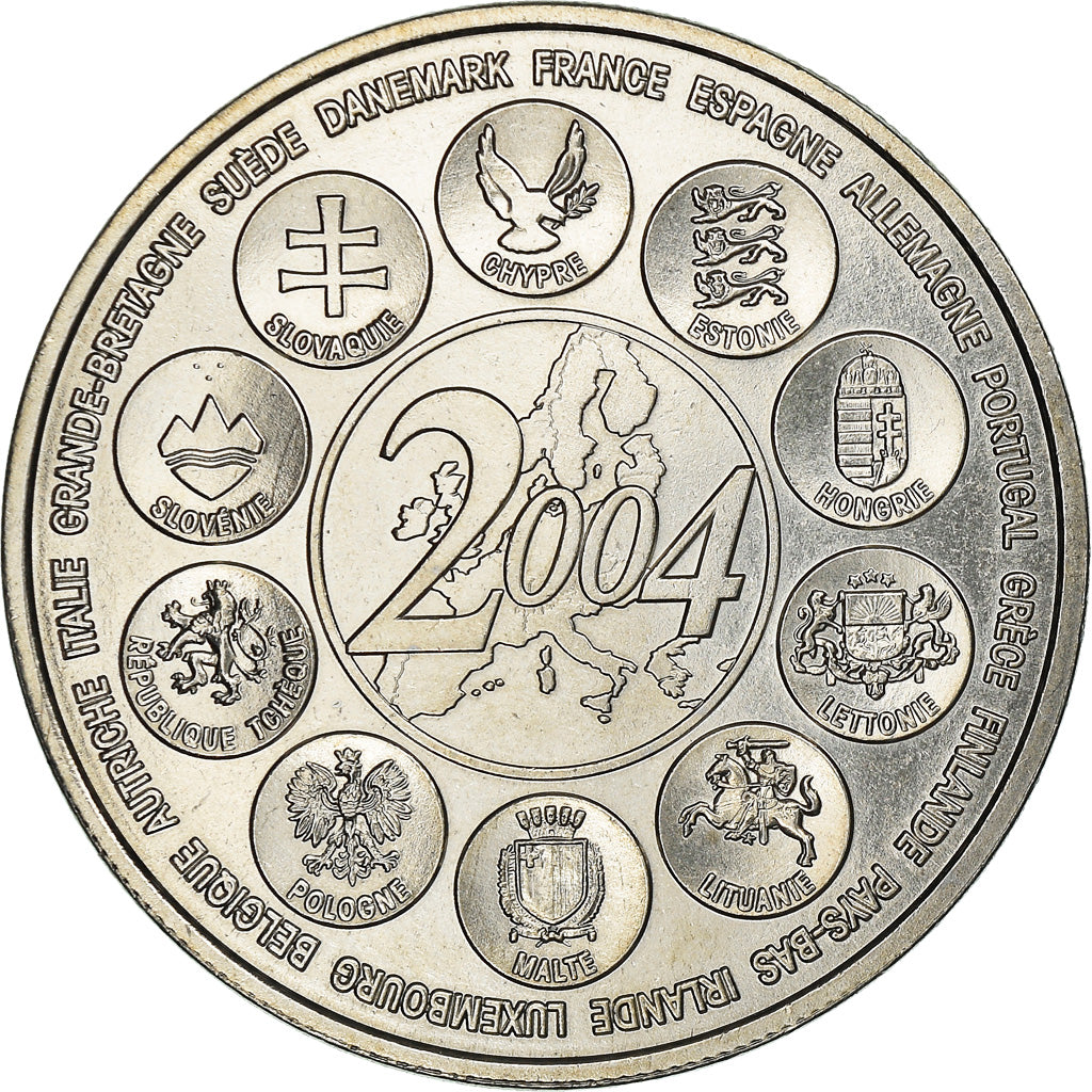 Frankrijk, Medaille, L'Europe des XXV, Essai, Politics, 2004, MDP, FDC