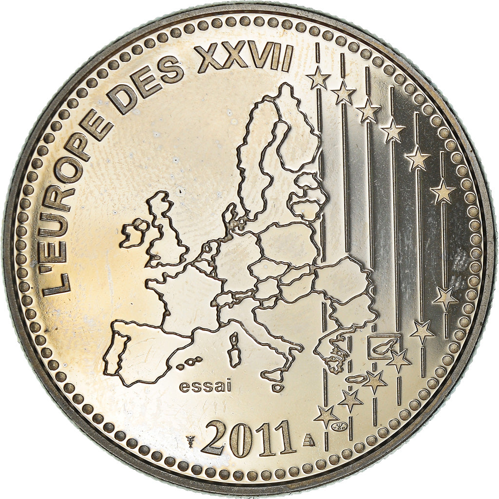 France, Medal, L'Europe des XXVII, Bienvenue à l'Estonie, Politics, 2011