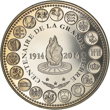 France, Médaille, L'Europe des XXVIII, Centenaire de la Grande Guerre