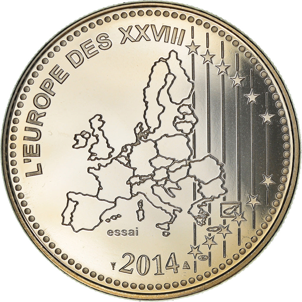 France, Médaille, L'Europe des XXVIII, Centenaire de la Grande Guerre