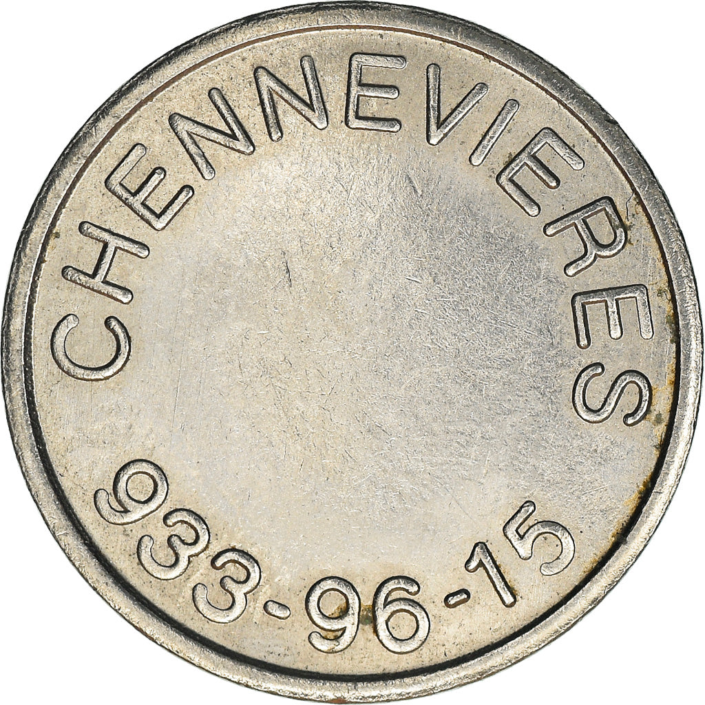 France, Token, MC, Chennevières, AU(50-53), Nickel
