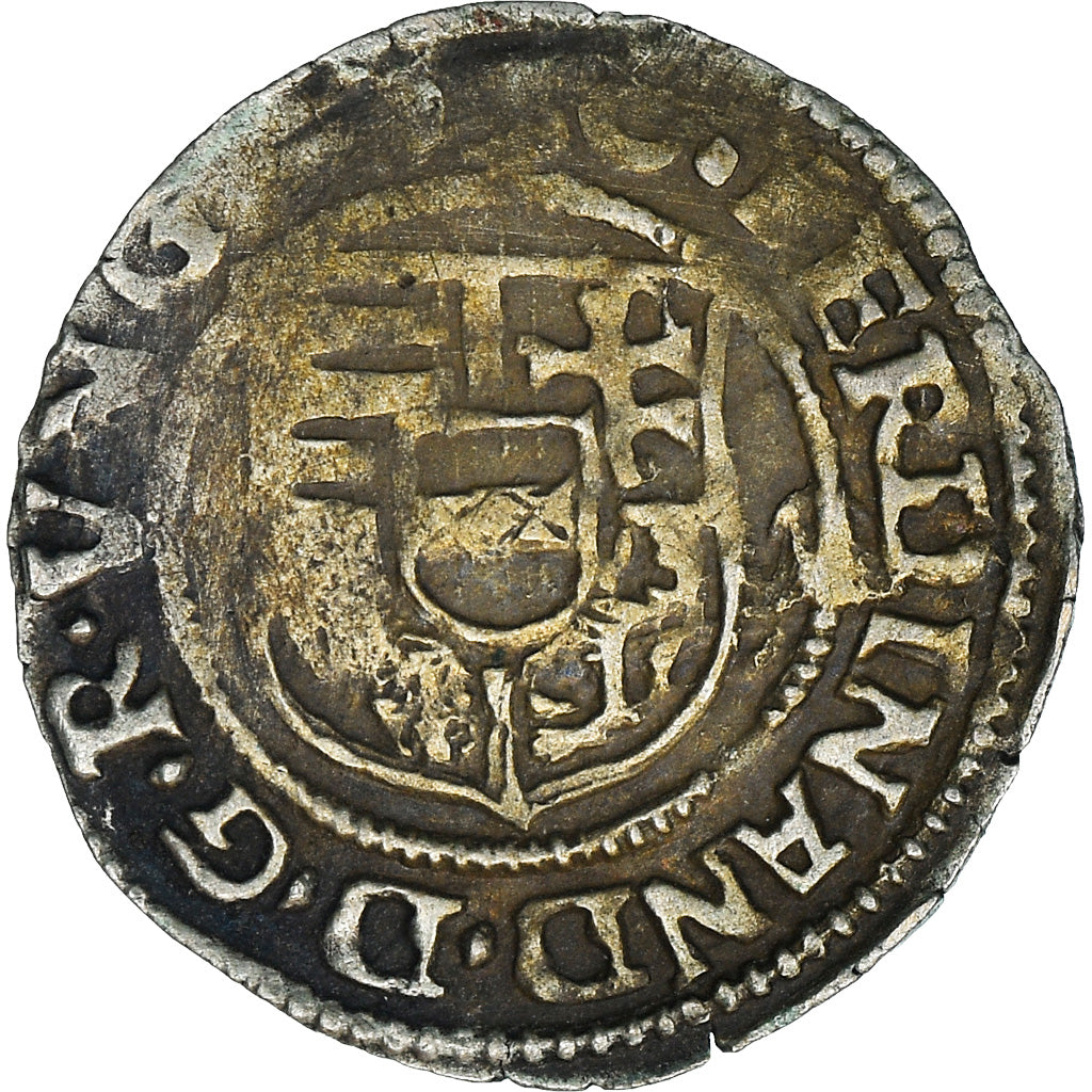 Coin, Hungary, Denier de la Vierge à l'Enfant, Kremnitz, VF(30-35), Silver