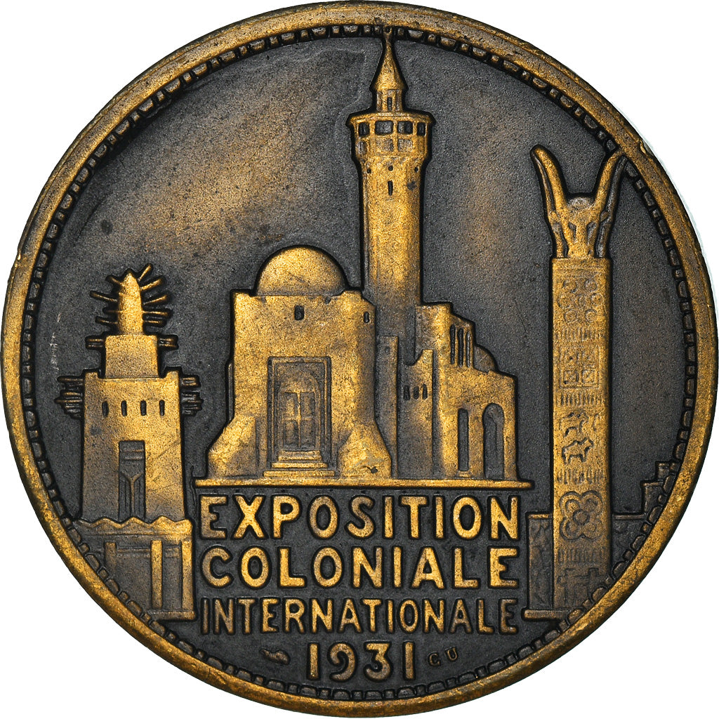 France, Medal, Exposition Coloniale Internationale, Paris, Afrique, 1931
