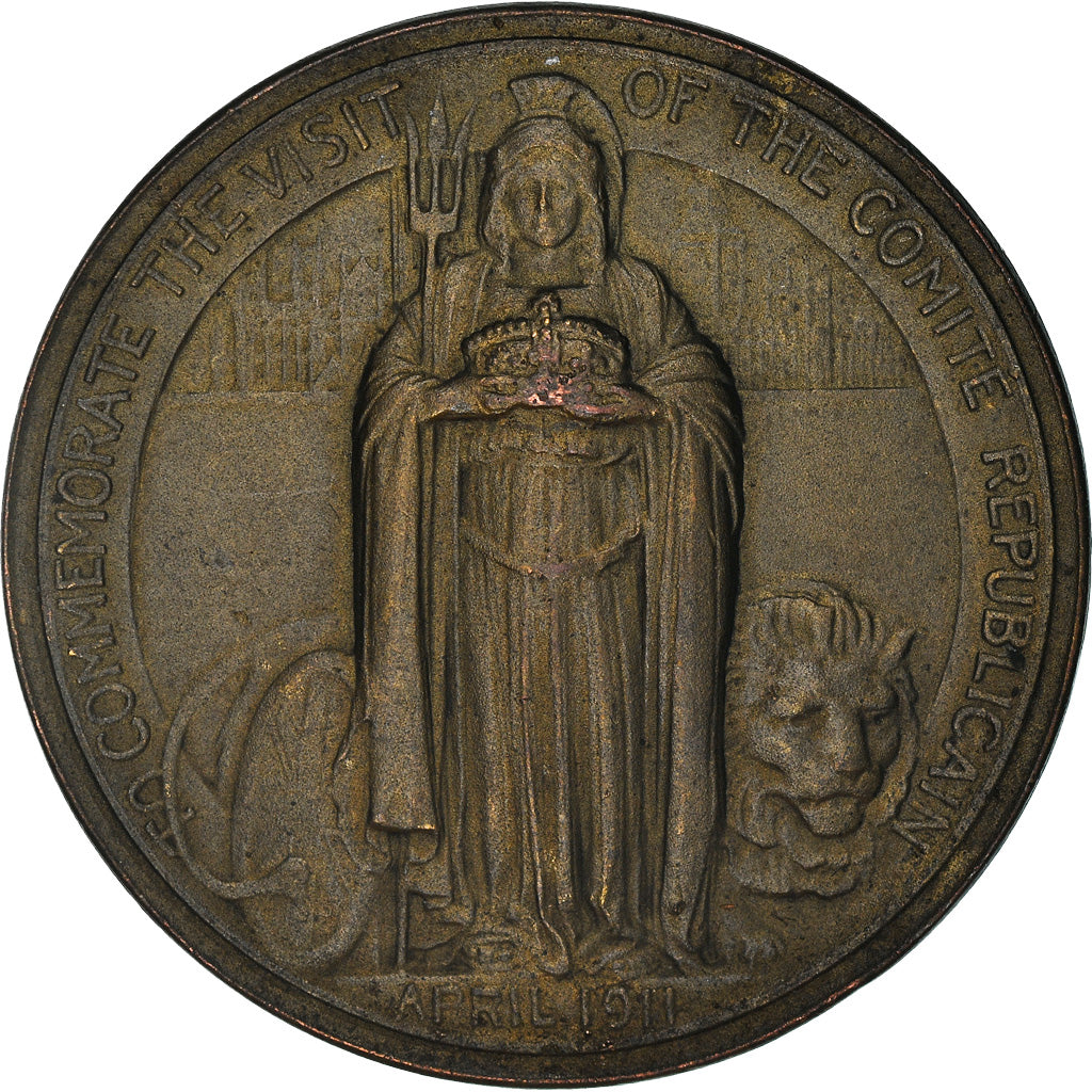 United Kingdom, Token, Georges V and Queen Mary, Visit of the Comité