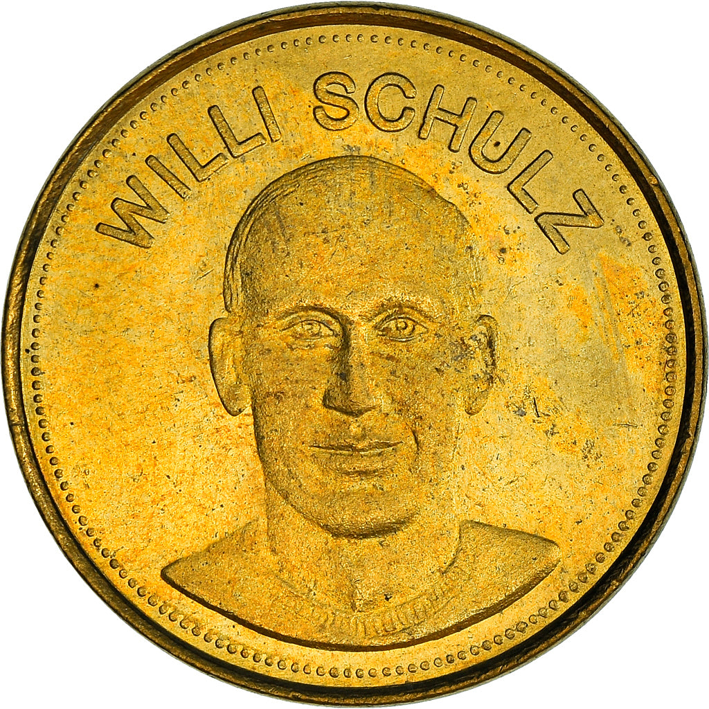 Allemagne, Jeton, Shell, Traum-Elf, Football, Willi Schulz, 1969, SPL+