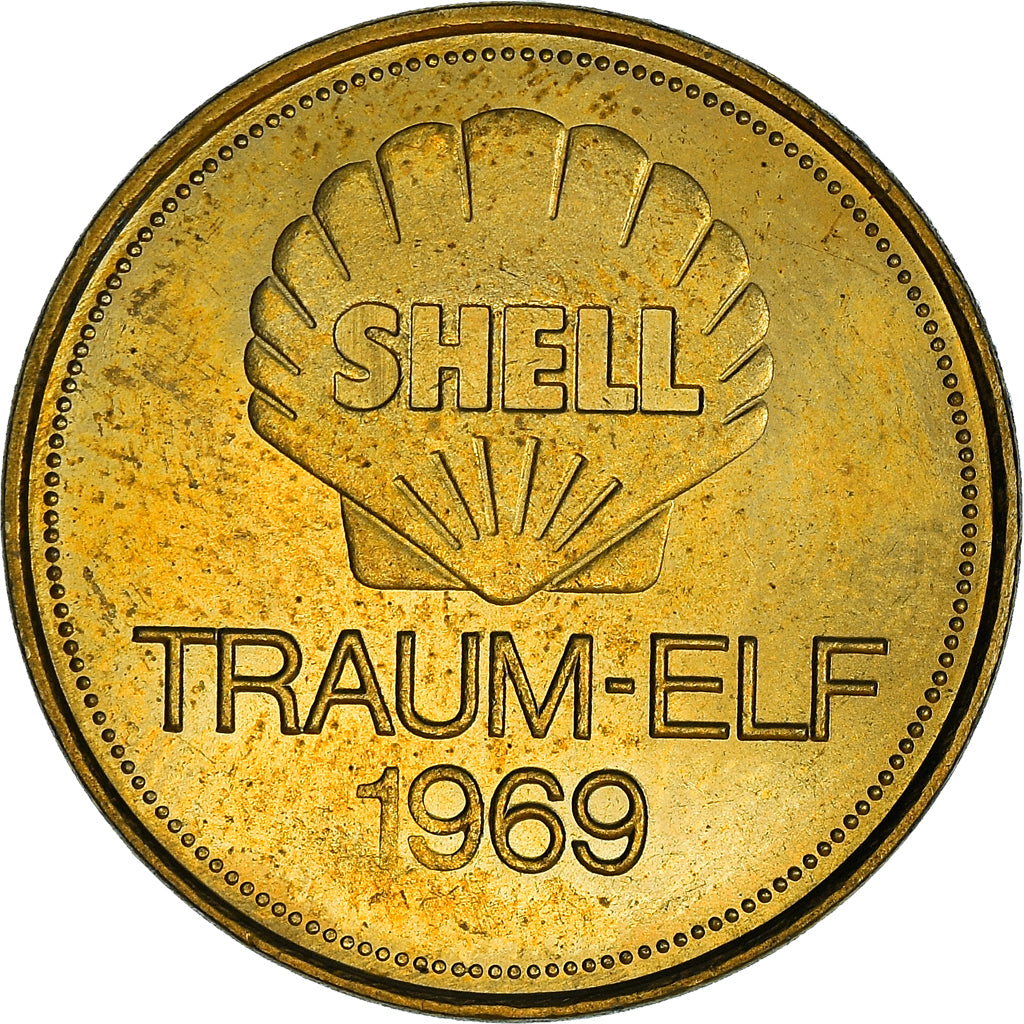 Germania, Token, Shell, Traum-Elf, Football, Helmut Haller, 1969, SPL+