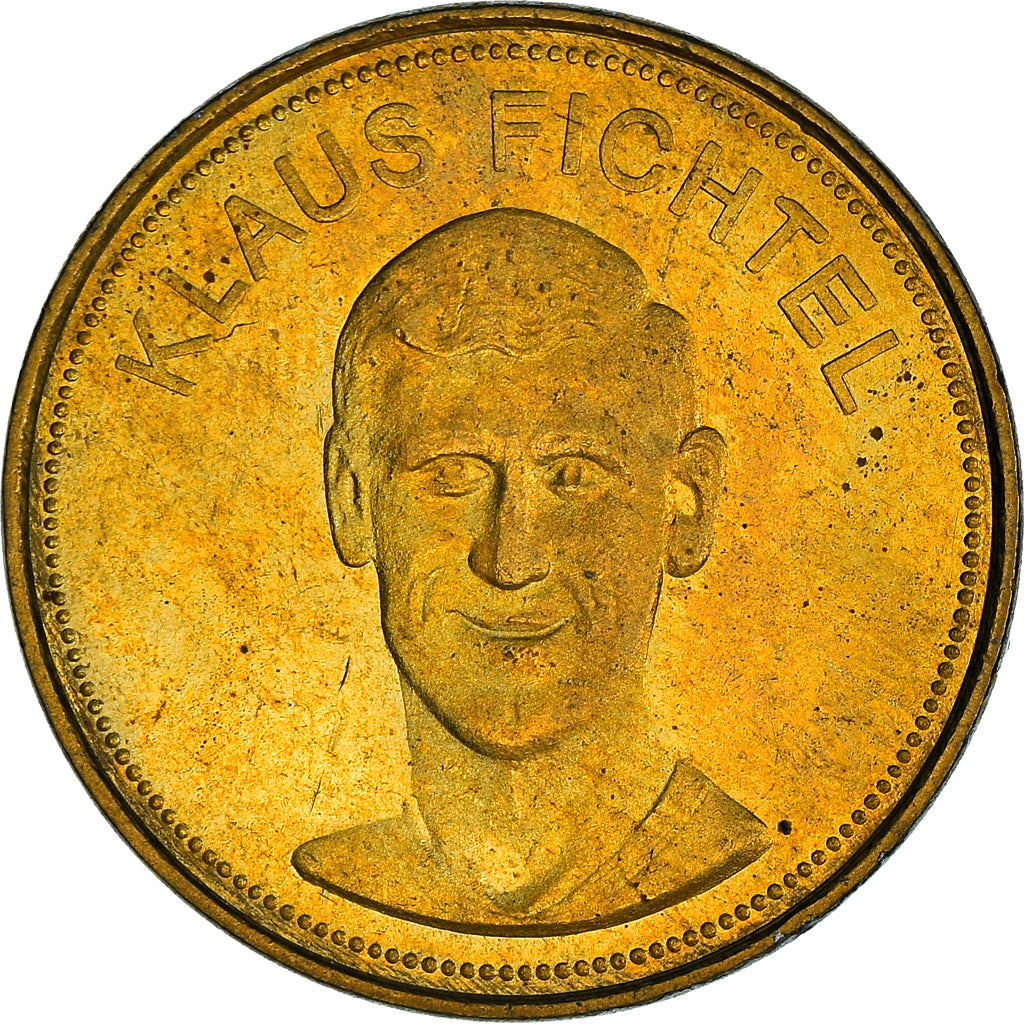 Germany, Token, Shell, Traum-Elf, Football, Klaus Fichtel, 1969, MS(64)