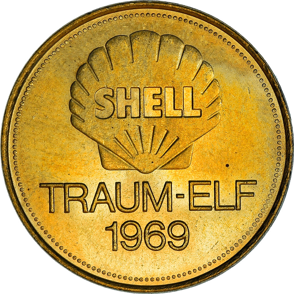 Germania, Token, Shell, Traum-Elf, Football, Bernd Dörfel, 1969, SPL+