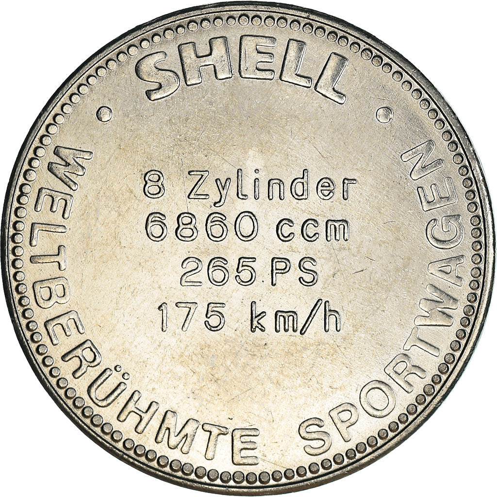 Germania, Token, Shell, Duesenberg J, Automobile, SPL, Rame-nichel
