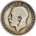 Moneda, Gran Bretaña, George V, Shilling, 1920, BC+, Plata, KM:816a