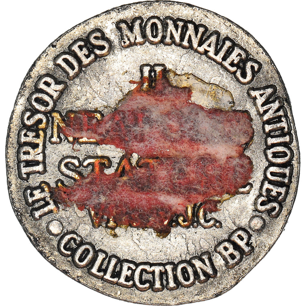 France, Jeton, Collection BP, Statère Neaoplis, History, TTB+, Cuivre