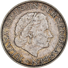 Monnaie, Pays-Bas, Juliana, Gulden, 1958, TTB, Argent, KM:184