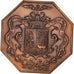 France, Token, Chambre de Commerce d'Elbeuf, Business & industry, 1862, MS(63)