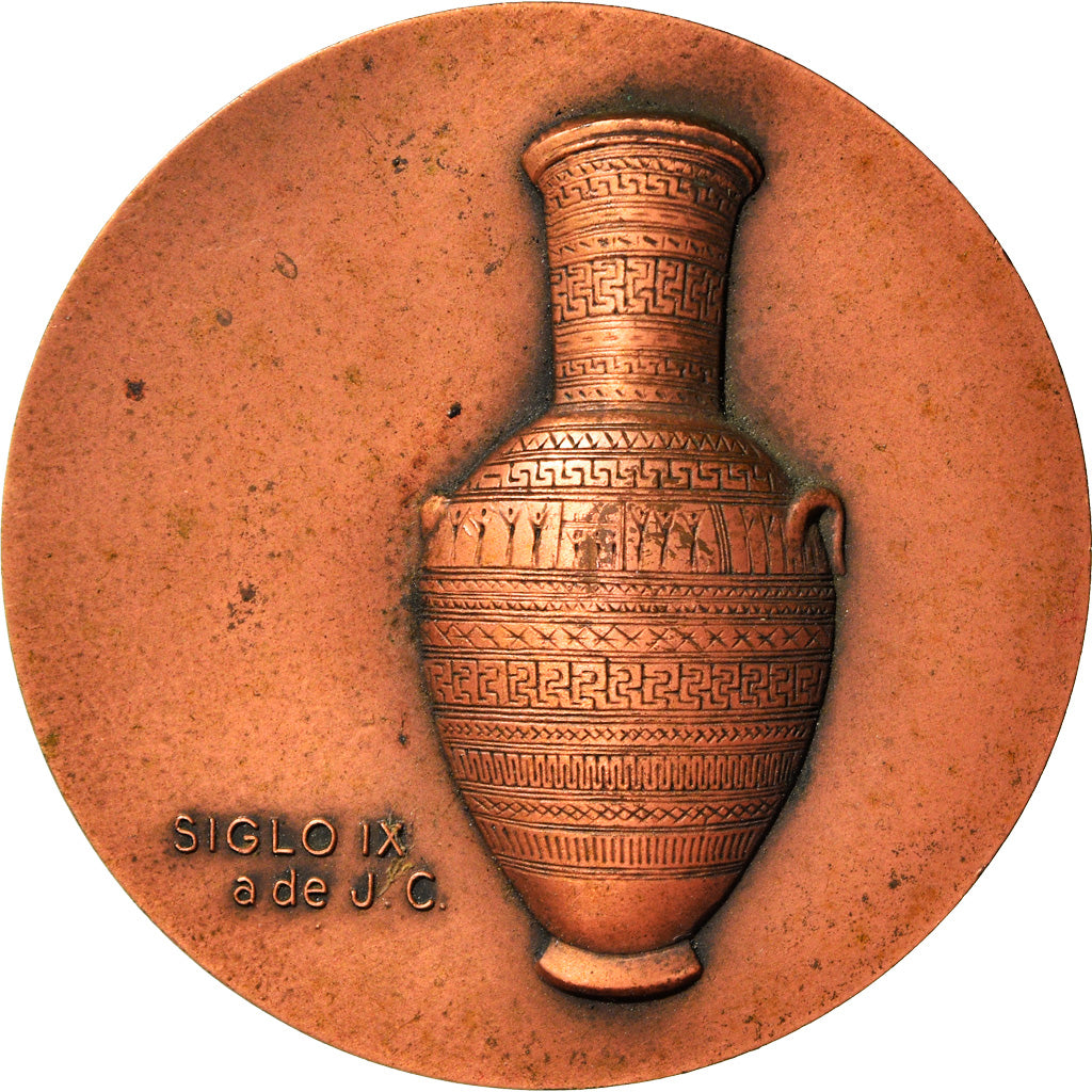 Spanje, Medaille, Siglo, Graphispack, Barcelona, Arts & Culture, 1978, ZF+